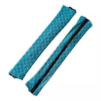 1 Pair Chair Armrest Covers Zippered Office Chair Armrest Protectors Universal Jacquard Stretchy Armrest Cover for Office Computer Chair 45cm