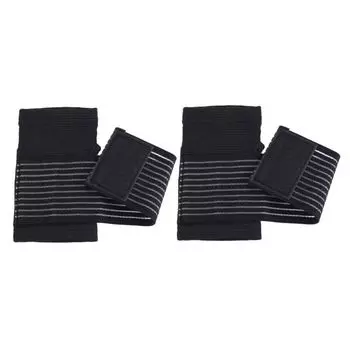 1 Pair Compression Elastic Wrist Bandage Elastic Wrist Support Carpal Protector Cycling