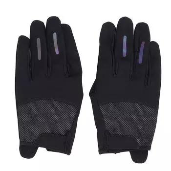 1 Pair Cycling Gloves Full Finger Touchscreen Available Windproof Breathable Anti Slip Riding Gloves M 7.5-8.5cm Palm Width