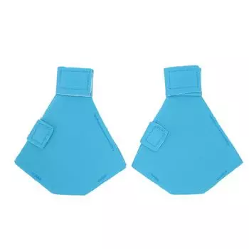 1 Pair Duck Booties Lightweight Breathable Thin Waterfowl Protective Shoes for Duck Goose Waterfowl S(for 2-4kg)