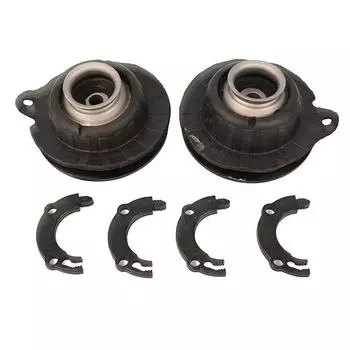 1 Pair Front Strut Mount & Retainer Kit For Jeep Cherokee 14-20 Dodge Dart 14-16