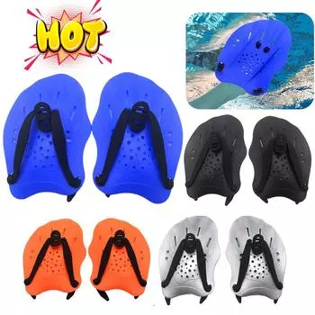 1 пара для детей и взрослых, водный спорт, сноркелинг, плавание, весла, обучение, инструмент для обучения плаванию, перчатки с перепонками, ласты, накладки