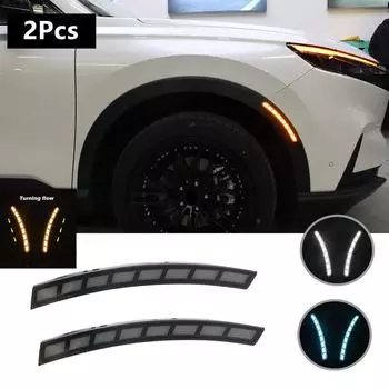 1 Pair LED DRL Car Wheel Side Marker Lamp Driving Lights For Honda CR-V CRV 2023