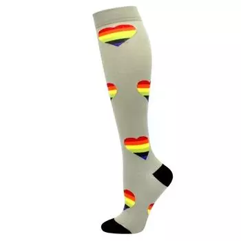 1 Pair of Men s Running Compression Socks Basketball Cycling Socks Medical Prevention of Varicocele Cute S-M EU35-40