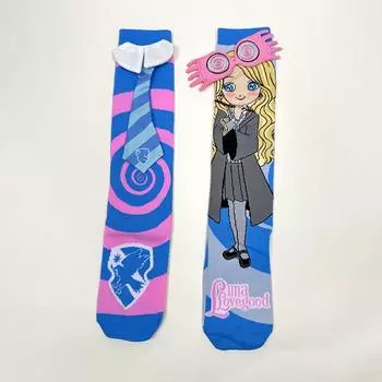 1 pair of stylish cartoon color children s socks, three-dimensional fashionable girls stockings socks, suitable for all seasons 8-12Y