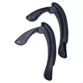 1 Pair Office Chair Adjustable Arms, Armrests with Pads for Most Gaming Swivel Chairs, Easy Standard