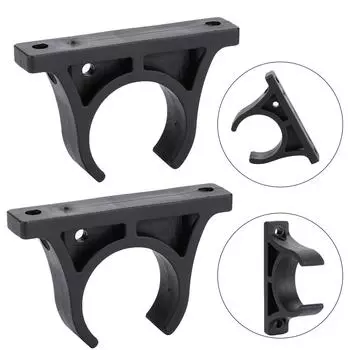 1 Pair Paddle Holders Kayak Oar Holder Plastic Paddle Clips Mounting Keeper For Canoes Kayaks Boats Accessories