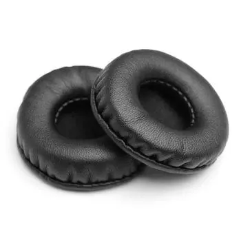1 Pair PU Earpads Protein Skin Foam Headphones Universal 45mm-110mm Soft Cushion Easily Carrying Lightweight Earphone Part 45mm