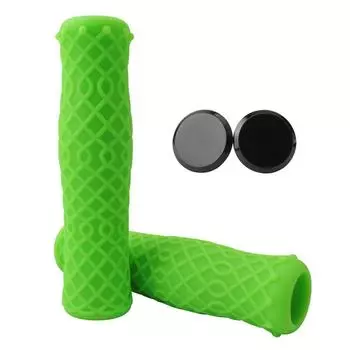 1 Pair Shock-Absorbing 22.2 Bicycle Handle Grips Non-slip 22.2 Bike Handlebar Grips Road Bikes