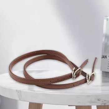 1 Pair Shoe Laces Soft Dual Use Anti-Falling Stable High Elasticity Anti-loose золотистый