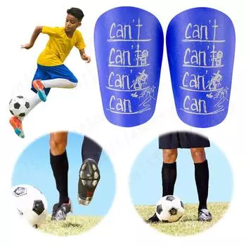 1 Pair Soccer Miniature Shin Guard EVA Soccer Shin Guards Shock Absorbing Soccer Leg Protector for Youth and Adults XS розовый