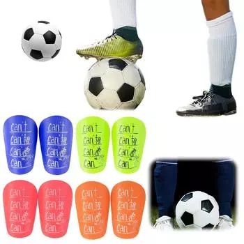 1 Pair Soccer Miniature Shin Guard EVA Tiny Shin Pads Shock Absorbing Soccer Leg Protector for Youth and Adults s pink