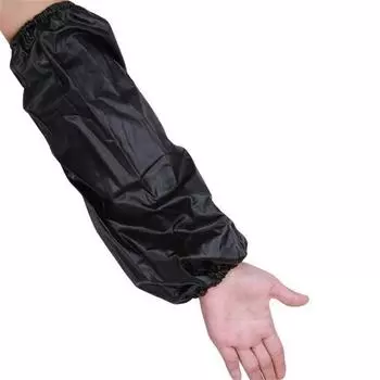 1 Pair Thick Oversleeve Waterproof Oilproof Home Kitchen Cleaning Accessories Waterproof Sleeves Adult Arm Sleeves One Size синий