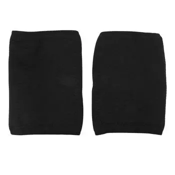 1 Pair Winter Thermal Knee Warmer Thick Hook Loop Knee Brace Sleeve Leg Warmer for Men Women F Size