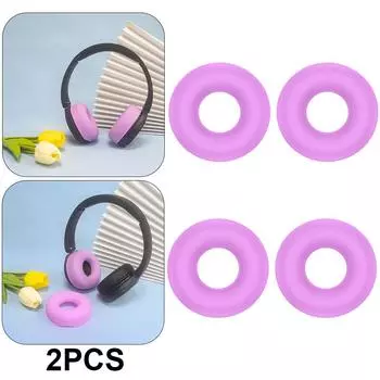 1 Pairs Earpads Case Waterproof Silicone Ear Sleeve for Sony WH-CH520 (Purple) ?