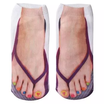 1 пара забавных носков с принтом маникюра, персонализированные низкие носки до щиколотки, подарочные носки для йоги и бега для женщин, подарки 30cm золотой
