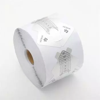 1 пакет/рулон, наконечники для рыб, пылезащитная направляющая, самоклеящиеся ногти, влагостойкие, недеформируемая форма, наращивание ногтей из алюминиевой фольги A