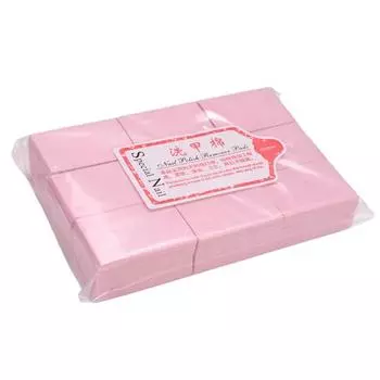 1 пакетик для жидкости для снятия лака Безопасные ингредиенты Без запаха Экологичный безворсовый гель для удаления Хлопок Эффективный розовый