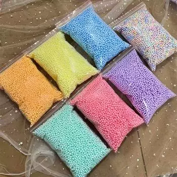 1 пакетик красочный пенопластовый шарик макарон подарочная упаковка аксессуары Lafite Grass изысканный подарочный подарок украшение сюрприз пенопластовый шарик своими руками 10g