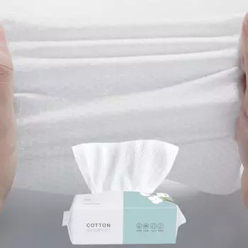1 пакетик полезного одноразового дышащего очищающего полотенца для снятия макияжа с лица сухие салфетки для поездки