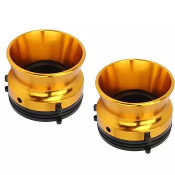 1 пара 10-дюймовых универсальных полированных алюминиевых адаптеров NAB для открывания для Studer ReVox для Akai для