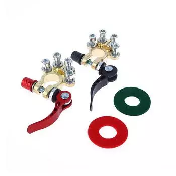 1 пара 12 В 24 В автомобильная верхняя стойка аккумуляторные клеммы проводной кабельный зажим быстроразъемное отключение автомобильный аккумуляторный разъем Connecto onesize