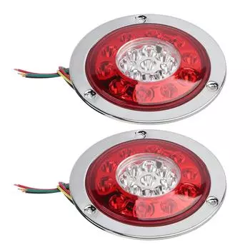 1 пара 12V24V 19LED габаритные огни задний фонарь лампа для автомобиля прицеп грузовик караван