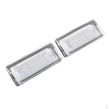 1 пара 18 светодиодных ламп подсветки номерного знака