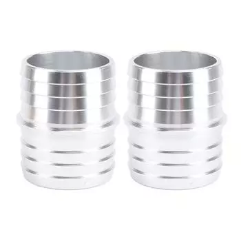 1 пара 1-1/2 - 1-1/2-дюймовых соединительных муфт для шланга, алюминиевый сплав, радиатор, промежуточный охладитель, теплообменник