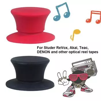 1 пара 1/4-дюймовых адаптеров оптического вала NAB Hub Полезные адаптеры Nab Hub для Akai Black