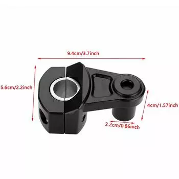1 пара 22 мм 28 мм универсальные зажимы для руля мотоцикла, держатель ручки, зажим, адаптер, детали подходят для Suzuki Honda Kawasaki