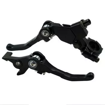 1 пара 22 мм 7/8 дюйма рычаги сцепления и тормоза на руль для большинства питбайков