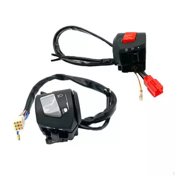 1 пара 22 мм переключатель на руль мотоцикла для мопеда скутера 125 куб. см