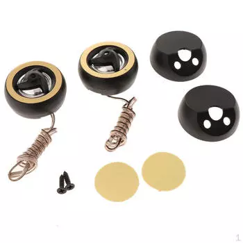 1 пара 25-мм автомобильных твитеров с шелковым куполом