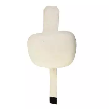 1 пара 29*19 см автомобильный подголовник Maybach Design S Class ультра мягкая подушка замшевая ткань для Mercedes Benz авто подголовник спинка коричневый