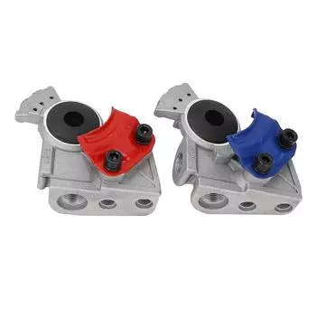 1 пара 37 градусов Gladhand Set красный синий прицеп Glad ручной тормоз воздушный шланг соединительный разъем для полуприцепа