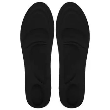 1 пара 4D стельки для массажа с эффектом памяти, впитывающие пот, мужские стельки для обуви