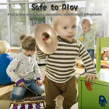 1 пара 5,8-дюймовых мини-маленьких латунных ручных тарелок, гонг-оркестр, ритм-бит, перкуссия, медь, мюзикл латунный