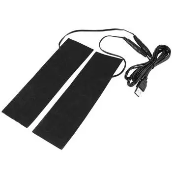 1 пара 5 В USB электрический нагревательный элемент пленочные нагревательные подушечки для согрева ног