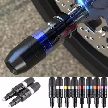 1 пара 8 мм мотоцикл анти падающий стержень скутер мотоцикл ЧПУ алюминиевый двигатель разбитая рама слайдер протектор палка Crash Bar фиолетовый