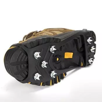 1 пара 8 шипов для льда и снега, нескользящие ботинки, ледовые захваты, легкие, DE M