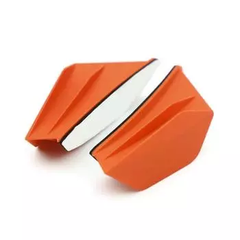 1 пара аэродинамических крылышек для мотоцикла, спойлер, обтекатель, крыло чёрный