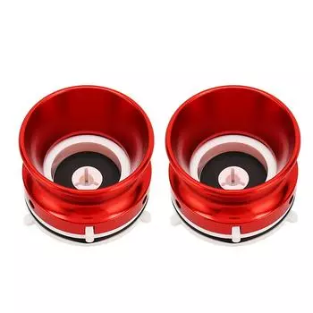 1 пара адаптеров для ступицы катушки NAB, 10-дюймовый открыватель, полировка, алюминиевый сплав, универсальное загрузочное устройство для