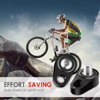 1 пара адаптеров для велосипедных педалей, универсальные высокопрочные вспомогательные велосипедные педали с высокой твердостью, аксессуары для велосипеда чёрный