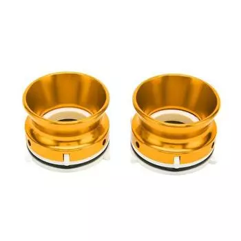 1 пара адаптеров NAB Hub Professional из полированного алюминиевого сплава 10 дюймов для Studer ReVox для Akai для Teac