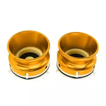 1 пара адаптеров NAB Hub, профессиональный полированный алюминиевый сплав, 10 дюймов, открывалка для Studer ReVox