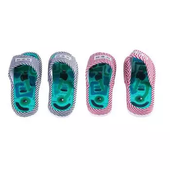 1 пара акупунктурных массажеров для обуви, детоксикация, массаж ног, сандалии, снятие стресса, устранение усталости, релаксация, унисекс для мужчин и женщин Men