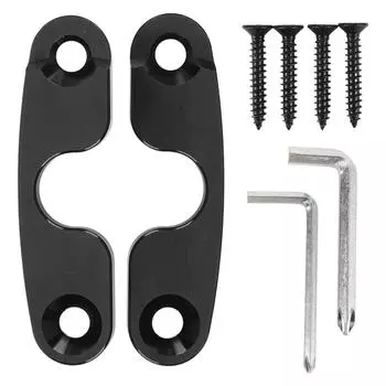 1 пара алюминиевого сплава солнцезащитный козырек ремонтный комплект прочная конструкция солнцезащитный козырек монтажные зажимы для JK 2018