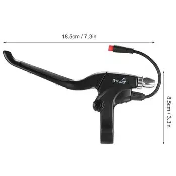 1 пара алюминиевого сплава, замена правого и левого тормозного рычага для KUGOO M4/PRO 10 дюймов с электроприводом чёрный