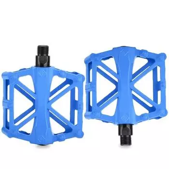 1 пара алюминиевых цинковых педалей для велосипеда, двойной шарик, платформа-топталка для велоспорта, аксессуары для шоссейного велоспорта